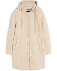 Weekend by Maxmara - Water-Repellent Quilted Parka Coat - Lyst