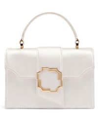 Malone Souliers - Mini Satin Audrey Top-Handle Bag - Lyst