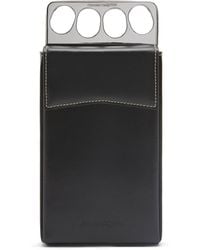 Alexander McQueen - Leather Knuckleduster Phone Cross-body Bag - Lyst