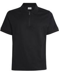 Pal Zileri - Cotton Quarter-Zip Polo Shirt - Lyst