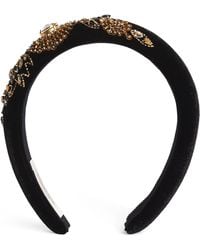Jennifer Behr - Embellished Stenaya Headband - Lyst