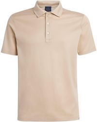 Paul & Shark - Aqua Touch Cotton Interlock Polo Shirt - Lyst