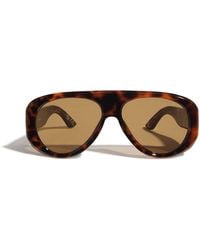 Le Specs - Dream Boat Aviator Sunglasses - Lyst