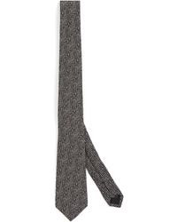 Giorgio Armani - Silk Chevron Tie - Lyst