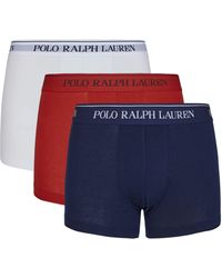 Polo Ralph Lauren - Logo Boxer Briefs (pack Of 3) - Lyst