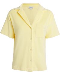 Hunza G - Towelling Resort Shirt - Lyst
