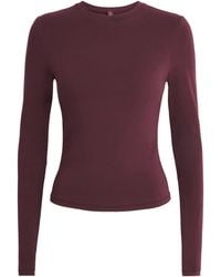 Skims - Cotton Jersey Long-Sleeve T-Shirt - Lyst