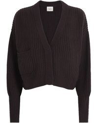LeKasha - Organic Cashmere Cropped Cardigan - Lyst