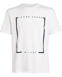 Jacob Cohen - Logo Print T-shirt - Lyst