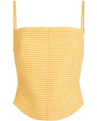Jonathan Simkhai - Lenora Bustier Top - Lyst