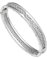 BVLGARI - And Diamond B.Zero1 Bangle - Lyst