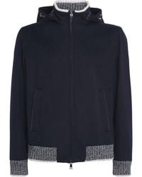 Paul & Shark - Cashmere-Wool Hybrid Knit Jacket - Lyst