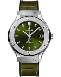 Hublot Titanium Classic Fusion Watch 38mm - Green