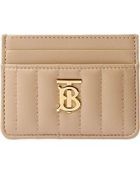 Burberry - Quilted Leather Lola Card Case - Lyst