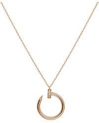 Cartier - And Diamond Juste Un Clou Necklace - Lyst