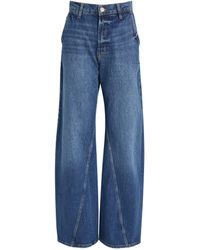 Anine Bing - Briley High-rise Wide-leg Jeans - Lyst