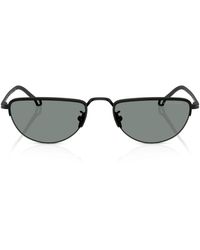 Giorgio Armani - Steel Butterfly Sunglasses - Lyst
