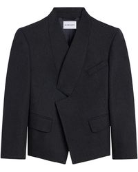 Givenchy - Wool Reverse Lapel Blazer - Lyst