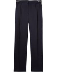 The Kooples - Chain-detail Tailored Trousers - Lyst