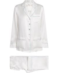 Olivia Von Halle - Silk Coco Pyjama Set - Lyst