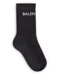 Balenciaga - Logo Socks - Lyst
