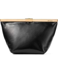 Jimmy Choo - Leather Ganache Clutch Bag - Lyst