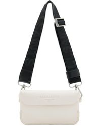 AllSaints - Leather Zoe Cross-body Bag - Lyst