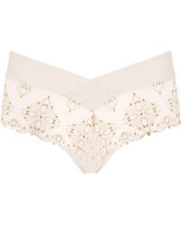 Chantelle - Champs Elysees Floral Embroidery Briefs - Lyst