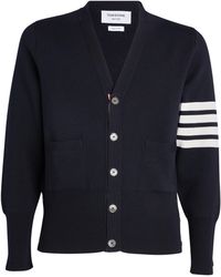 Thom Browne - Merino Wool Cardigan - Lyst