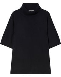 Marina Rinaldi - Cashmere Short-Sleeve Sweater - Lyst