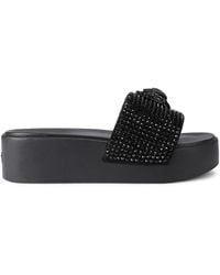 Kurt Geiger - Meena Eagle Platform Slides - Lyst