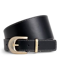 Claudie Pierlot - Leather Charm-Detail Belt - Lyst