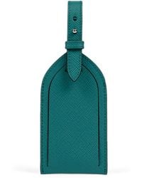 Smythson - Panama Leather Luggage Tag - Lyst