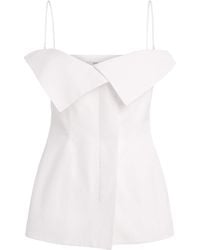 FFORME - Cotton Folded Eilwen Top - Lyst
