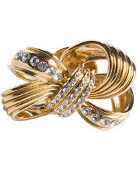 Miu Miu - Crystal-Embellished Brooch - Lyst