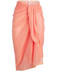 Eres - Cotton Voile Cabine Pareo - Lyst
