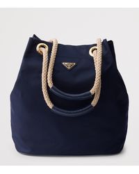 Prada - Mariner Large Re-Nylon Bucket Bag - Lyst