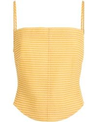 Jonathan Simkhai - Lenora Bustier Top - Lyst