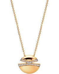 BVLGARI - And Diamond Cabochon Necklace - Lyst