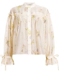 AllSaints - Delphine Blouse - Lyst