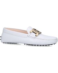Tod's - Leather Kate Gommino Driving Shoes - Lyst