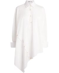 Palmer//Harding - Cotton Deconstructed Asymmetric Sonder Shirt - Lyst