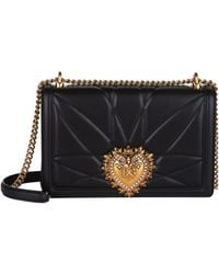 Dolce & Gabbana - Large Quilted Devotion Shoulder Bag - Lyst