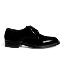 Giorgio Armani - Patent Leather Derby Shoes - Lyst