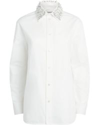 Balenciaga - Rhinestone-Embellished Shirt - Lyst