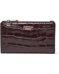 Aspinal of London - Small Leather Mayfair Purse - Lyst