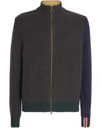 Barbour - X Paul Smith Wool Gamefair Cardigan - Lyst