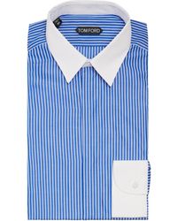 Tom Ford - Cotton Stripe Shirt - Lyst