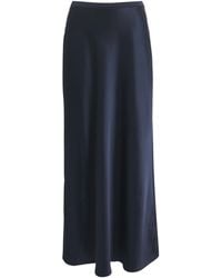 Anine Bing - Silk Bar Maxi Skirt - Lyst