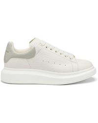 McQueen - Leather Oversized Sneakers - Lyst